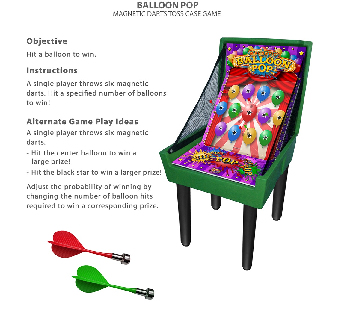 Ballon Pop carnival game